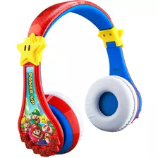 Audifonos Inalabrico Super Mario Bluetooth Recargables Ekids