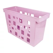 Caixa Arquivo Multiuso Rosa Pastel S/pasta Suspensa Dello