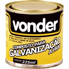 Composto Para Galvanização A Frio 225 Ml - Vonder