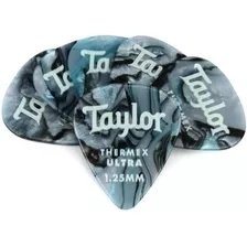 Taylor Puas Pack X 6 80739 Ultra Picks Abalone 1.25mm