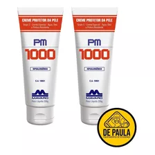 2 Bisnagas Creme Proteção Pele Pm 1000 Grupo 3 Mavaro 200grs