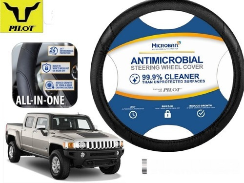 Funda Cubrevolante Negro Antimicrobial Hummer H3t 2008-2010 Foto 4