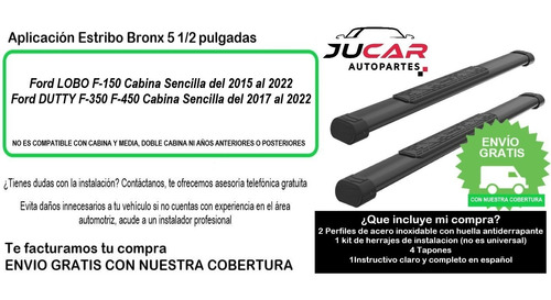 Estribos Bronx Ford Dutty F350 F450 C/s 2017-2022 Foto 9