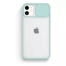 Carcasa Silicona Con Tapa Deslizante iPhone 11 Pro