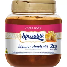 Variegato Banana Flambada Specialita Pote 2kg