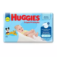 2 Pcts Fraldas Huggies Tripla Prot (tamanho A Escolher)