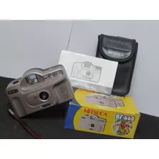 Câmera Analógica Mitsuca Bf-660 Na Caixa Com Capa E Manual