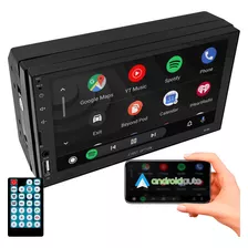 Central Multimídia Android Auto Carplay Espelhamento Bluetooth Usb Sd Auxiliar Touch