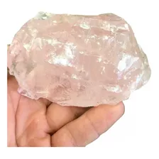 Quartzo Rosa - Cristal - Pedra Bruta Natural Cura Cristais