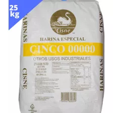 Harina Cisne Cinco Ceros. Saco 25 Kg