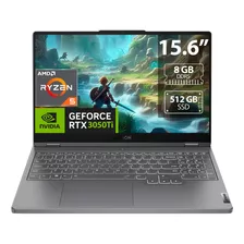 Laptop Gamer Lenovo Legion 5 Nvidia Rtx3050 R5 8gb Ram 512gb Color Storm Grey