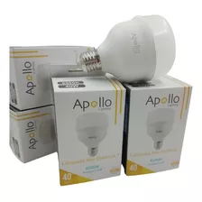 Lâmpada Led Alta Potência 40w, Luz Branca Kit C/4