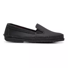 Mocassim Casual Masculino Fechado Preto