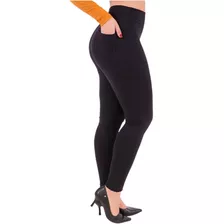  Calça Legging C/ Bolso Cintura Alta K2b Original 