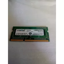 Memoria Ram Para Laptop Ddr3 De 2gb Marca Crucial 