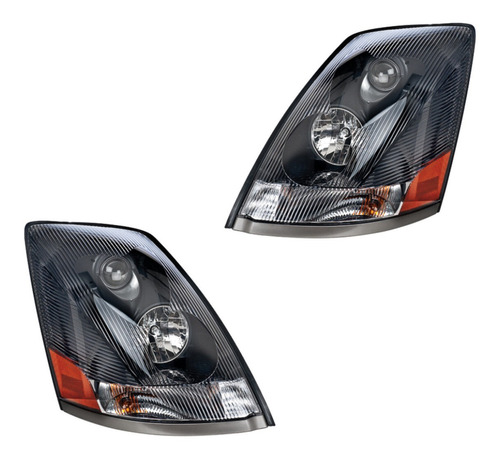 Par De Faros Depo Volvo Vnl 3ra Gen 2004 2005 2006 2007 2008 Foto 6