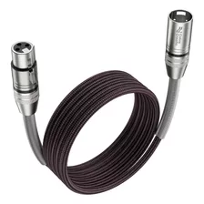 Xlr Cable 6ft,micrófono Xlr Macho Hembra De Cambio De ...