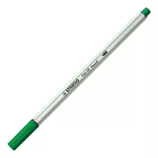 Caneta Pincel Stabilo Pen 68 Brush Verde Oliva Lettering 568