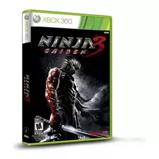 Jogo Xbox Ninja Gaiden 3 Físico Original