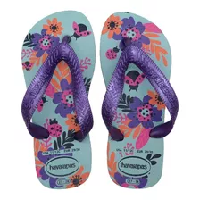 Ojotas Havaianas Originales Chicos 25/6 Al 35/6 Kids Flores