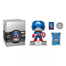 Funko Pop Box Vault Captain America Exclusivo Lacrado