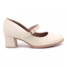 Sapato Piccadilly Boneca Mary Jane Salto Feminino 654021