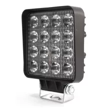 Farol Auxiliar 48w Off-road 16 Leds Caminhão Trator Carros