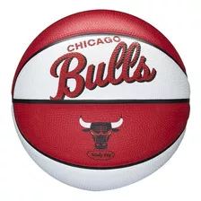 Nba Mini #3 Retro Teams Bulls Wilson Ball