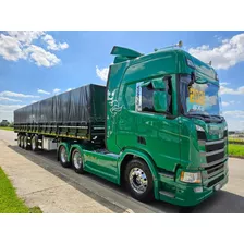 Scania R450 Highline 6x2 Ano 21 Euro 5 + 4 Eixo Facchini 0km