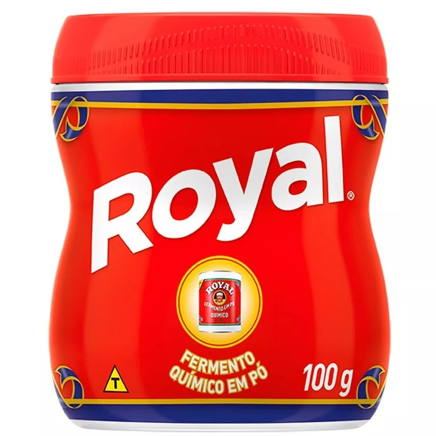 Fermento Em Pó Químico Royal 100g