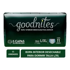 Huggies · Calzón Entrenador Goodnites Grande- Xl 11 Pz