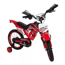 Bicimoto Aro 12 Para Niños Bicicleta Tipo Motocross Sonido