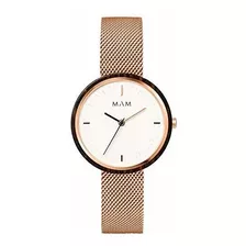 Relojes Para Mujer Mam Plano Analógica Japonesa Reloj De Cua