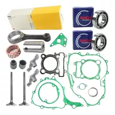 Kit Peças Motor Fazer 250 Lander 250 Biela Rolamentos Juntas