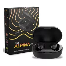 Auriculares Inalámbricos Alpina A6s Negros Originales