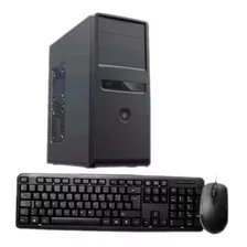 Gabinete Pc Kit Performance Mid Fuente 500w Teclado + Mouse