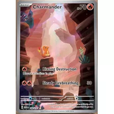 Charmander 151 Carta Pokémon Original Tcg+10 Cartas 
