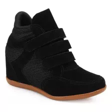 Tênis Sneaker Ana Lucia Al19-2021 Nylon - Tênis Com Salto 