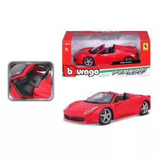 Burago Race&play Ferrari 458 Spider Escala 1/24