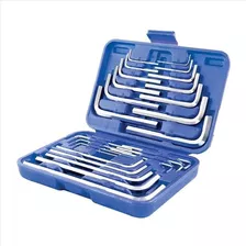 Juego De 25 Llaves Allen En Estuche Plastico Std Y Mm Tc4374