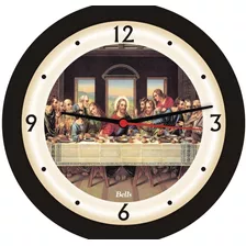 Relógio De Parede Santa Ceia Redondo