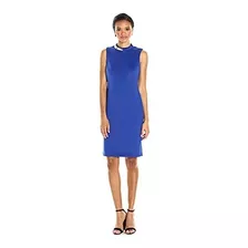 Vestido De Fiesta, Mujer, Azul, Marca Calvin Klein, Talla L