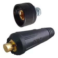 Conector Borne Delgado 9mm Pareja