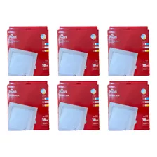 6x Painéis Slim Led Kian Embutir 18w Luz Branco Quente 3000k