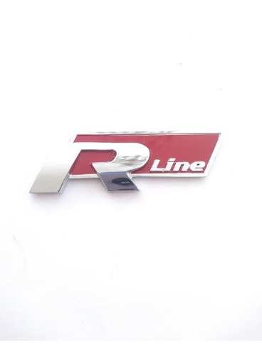 Emblema R Line Volkswagen Rline Cajuela Jetta Golf Beetle  Foto 3