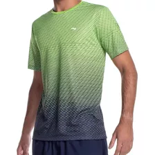 Camiseta Rainha Masculina Degradê Beach Tennis Verde 