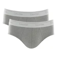 Kit Com 2 Cuecas Slip Cotton Original Calvin Klein