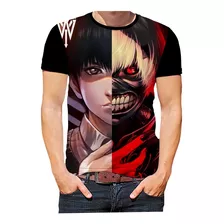 Camiseta Camisa Personalizada Tokyo Ghoul Anime Tv Hd 3