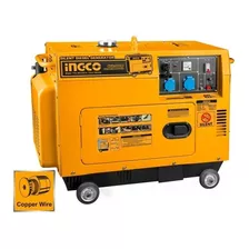 Generador Diesel Silencioso 5.0 Kw Ingco 9hp Elsue