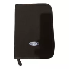 Estuche Ford Con Cierre Para Manual Y Porta Papeles Del Auto